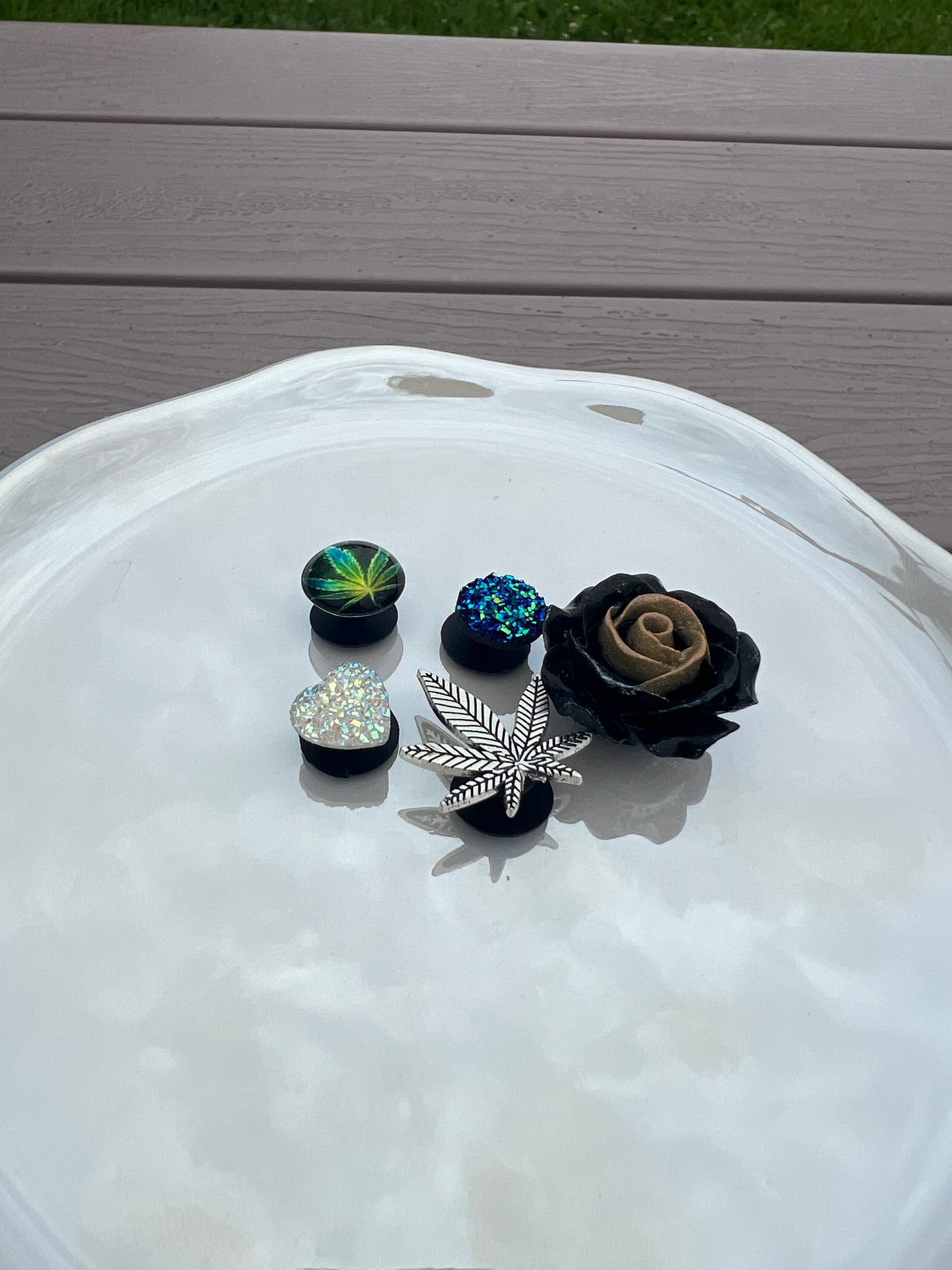 Smokers set of croc bling 7