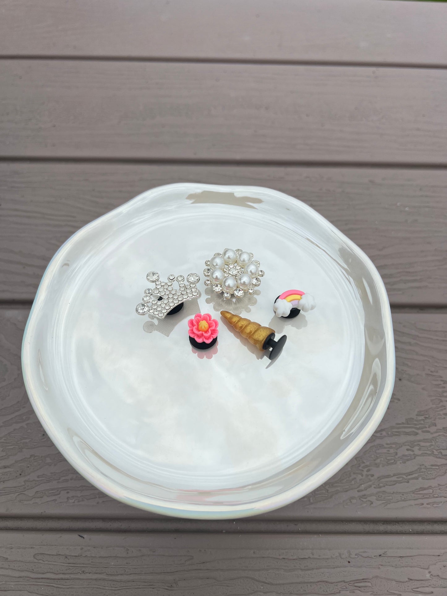 Fairytale set of croc bling 6