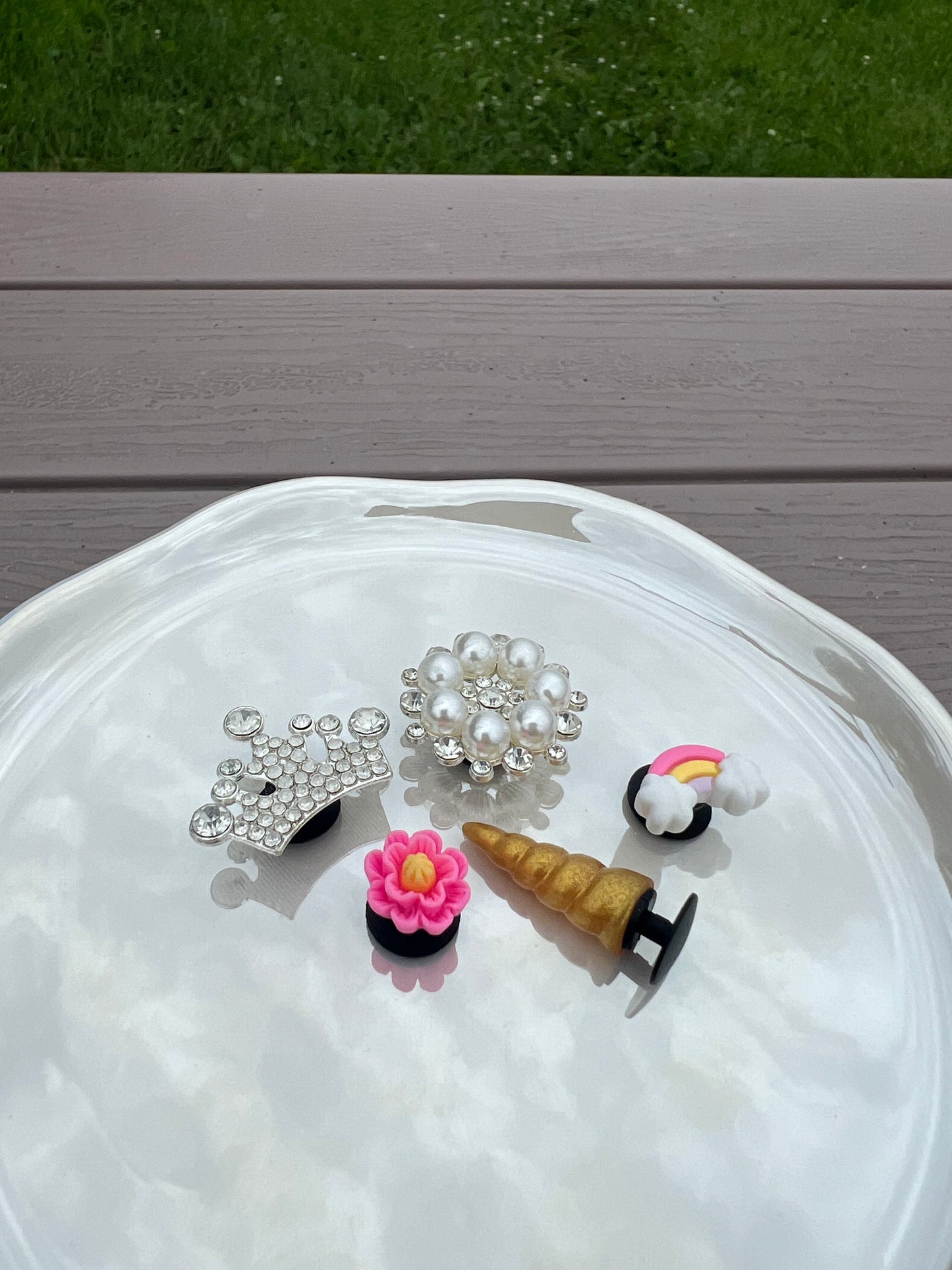 Fairytale set of croc bling 6