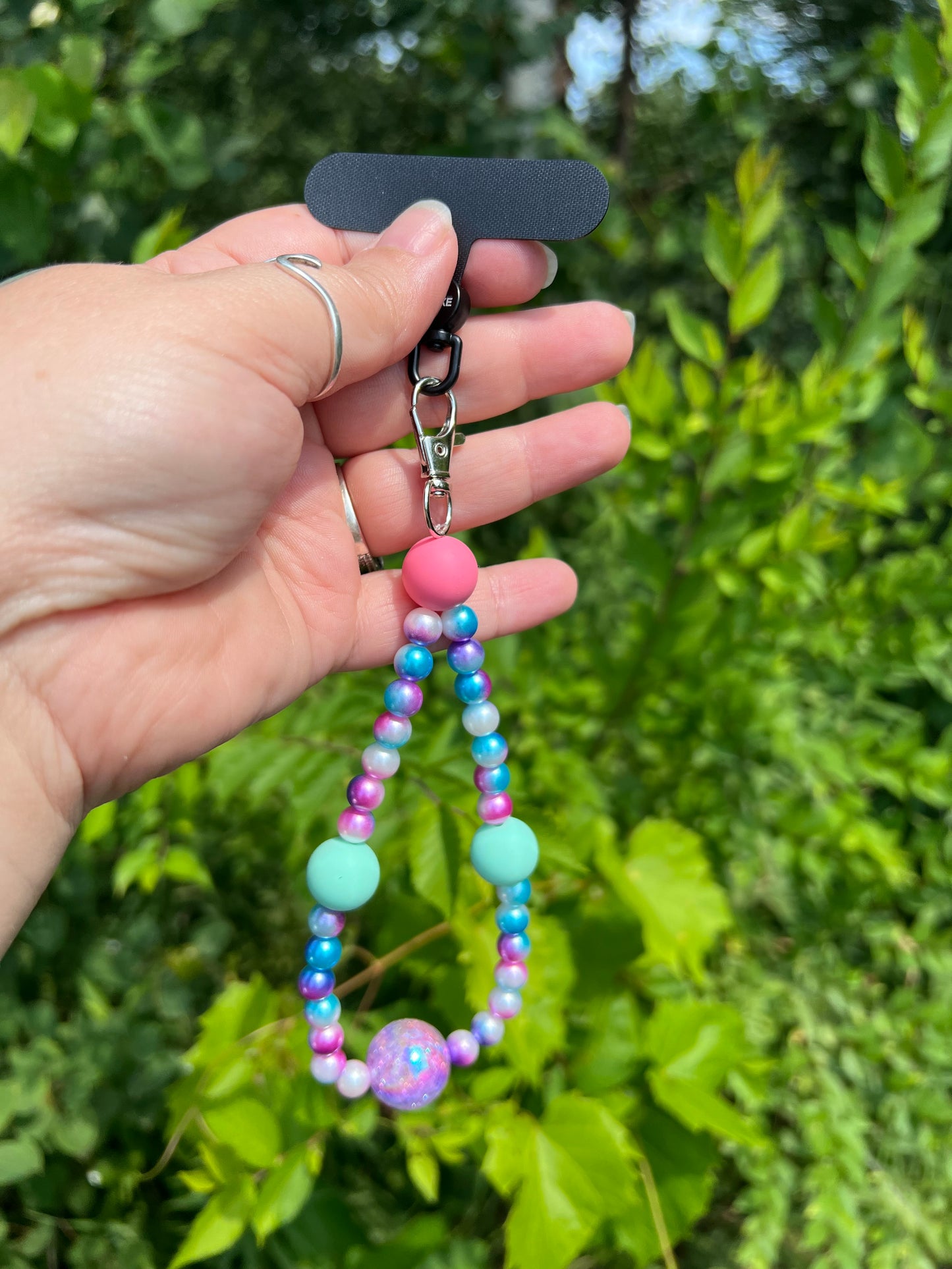 Cotton Candy Phone Charm