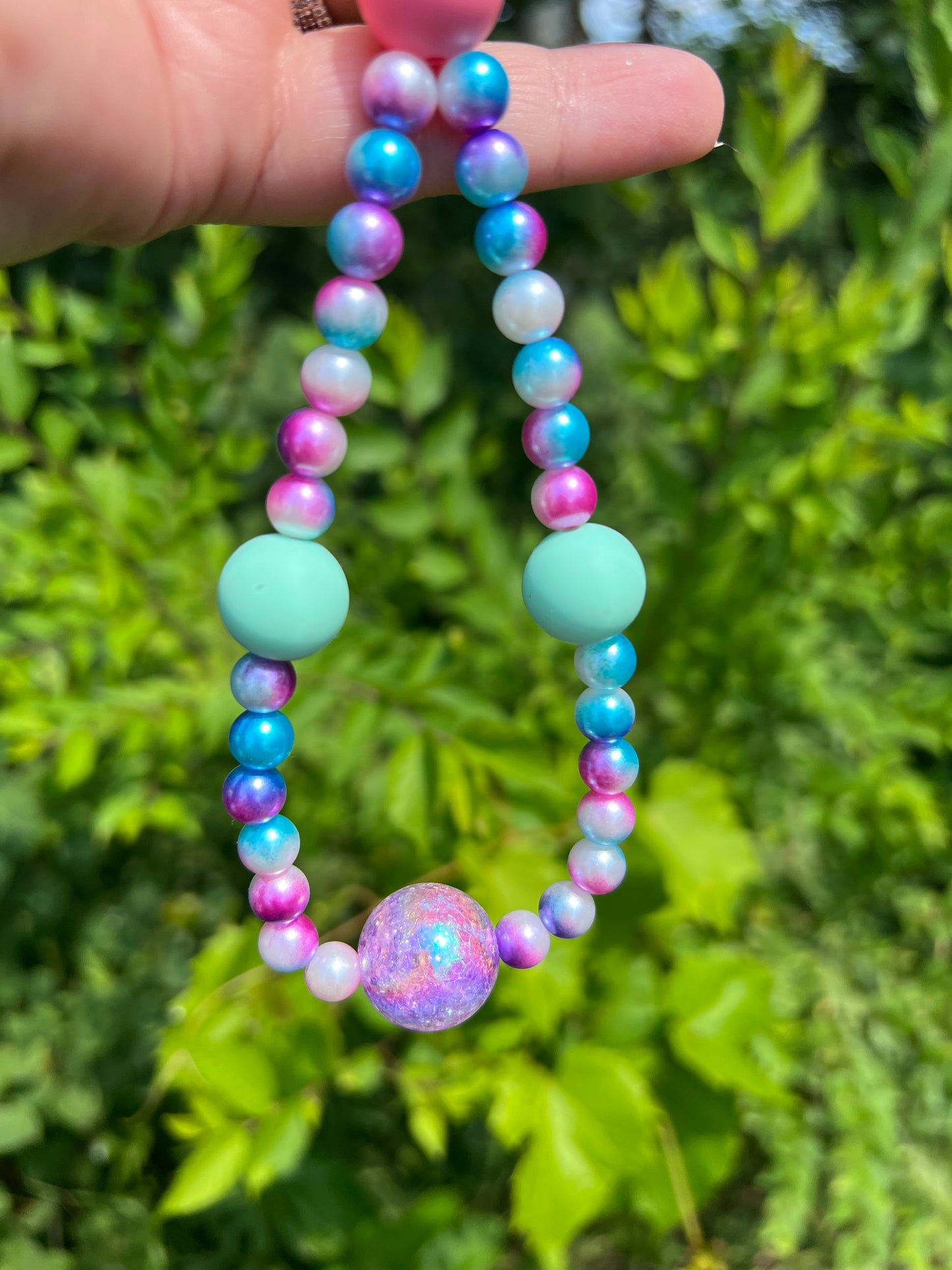 Cotton Candy Phone Charm