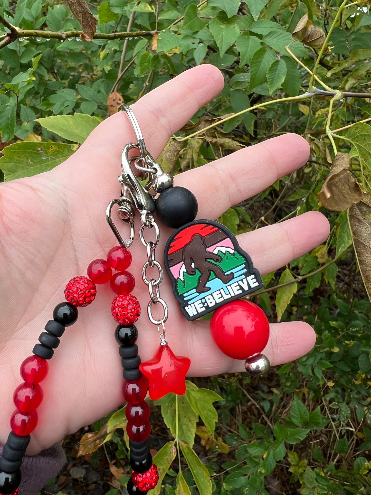 We Believe Keychain / Bag Charm