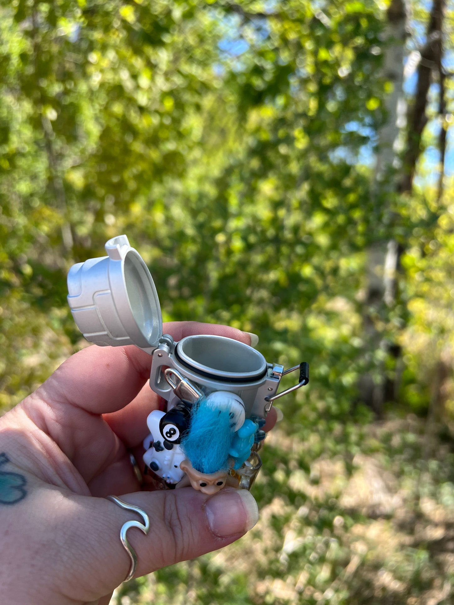 Blue Troll Charmed Lighter Case