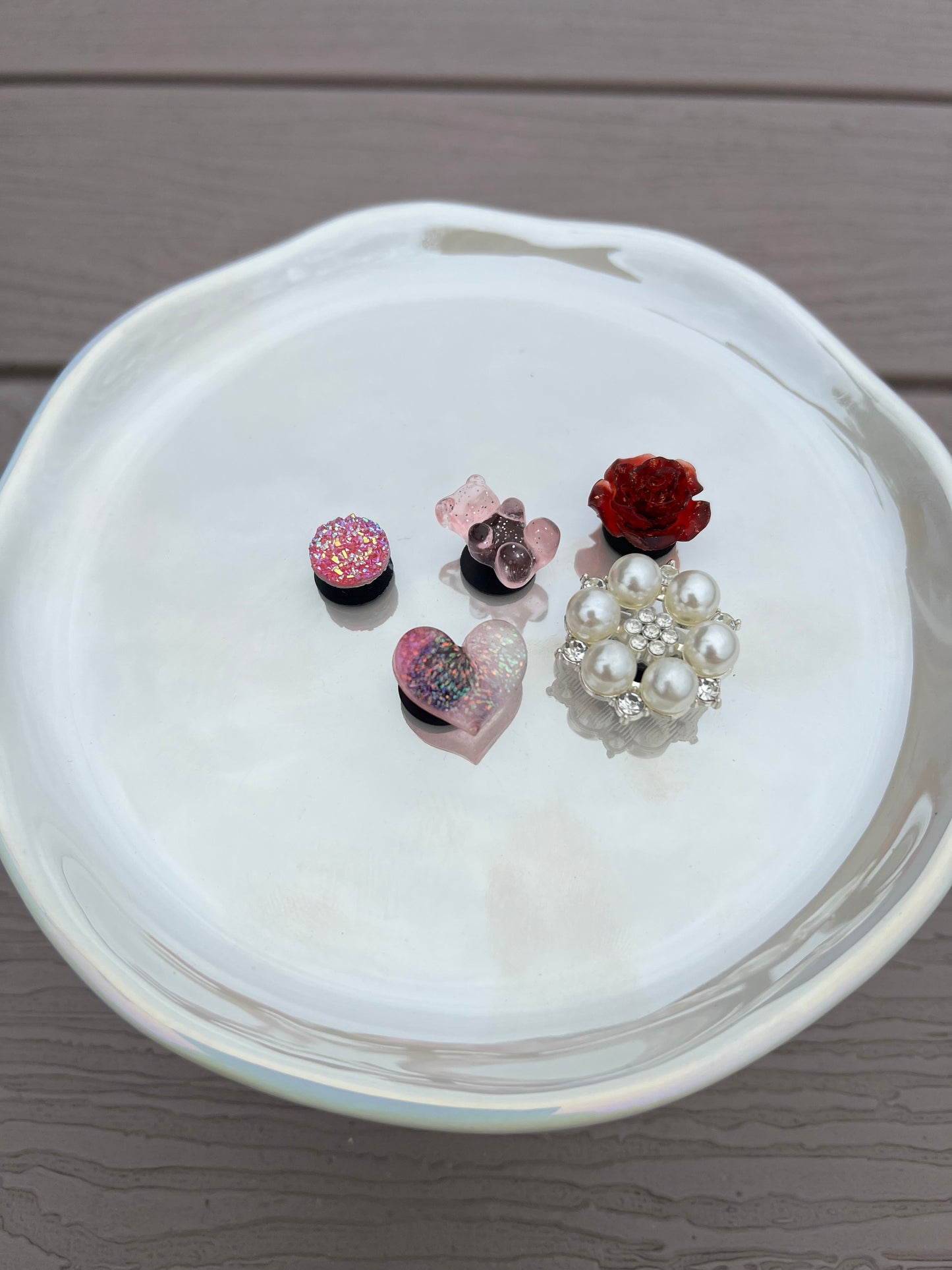 Sweetheart set of croc bling 5