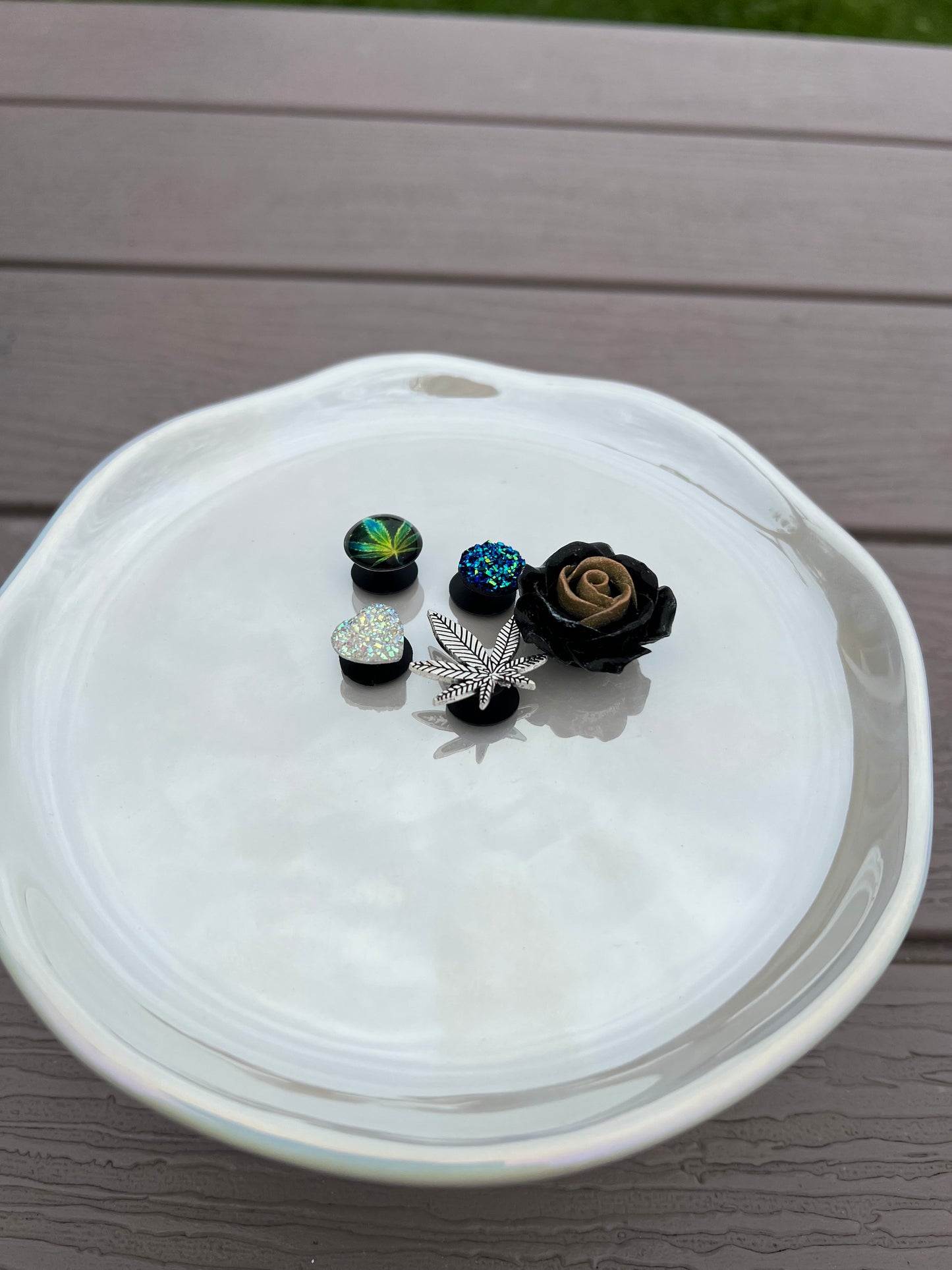 Smokers set of croc bling 7