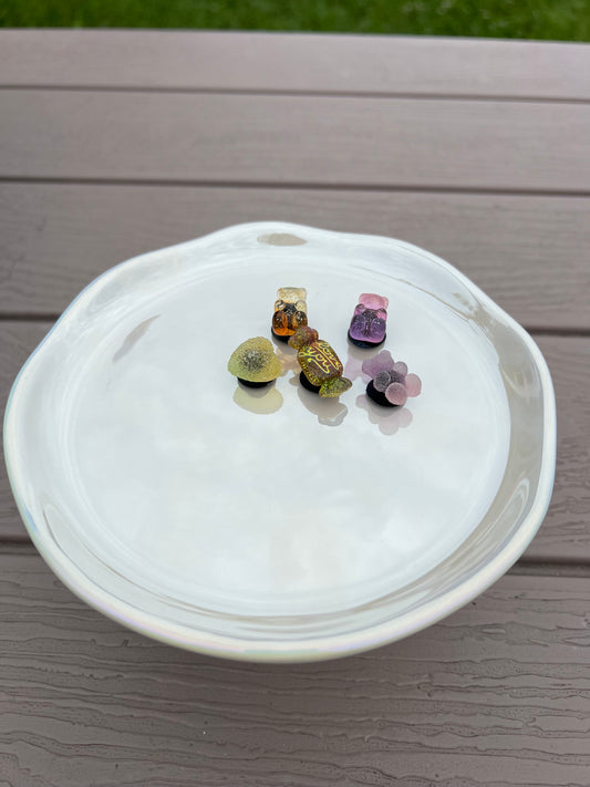 Sweet and sour set of croc bling 8