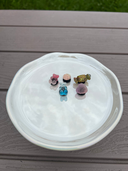 Sweet and sour set of croc bling 6