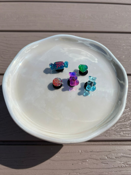 Sweet and sour set of croc bling 2