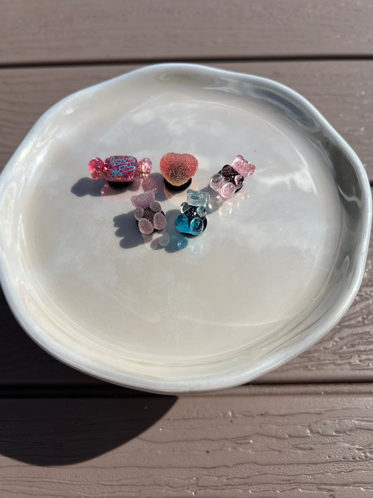 Sweet and sour set of croc bling 1