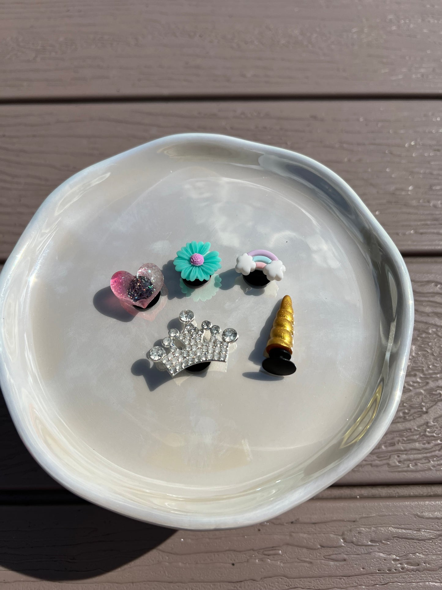 Fairytale set of croc bling 5