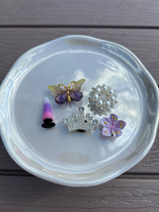 Fairytale set of croc bling 2