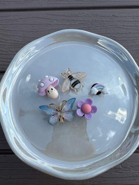 Summer Garden set of croc bling 6