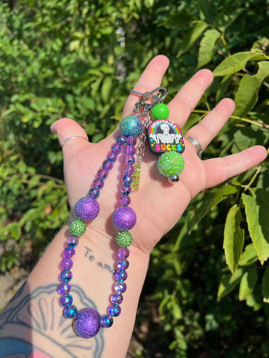 Purple and Green Everything Sucks