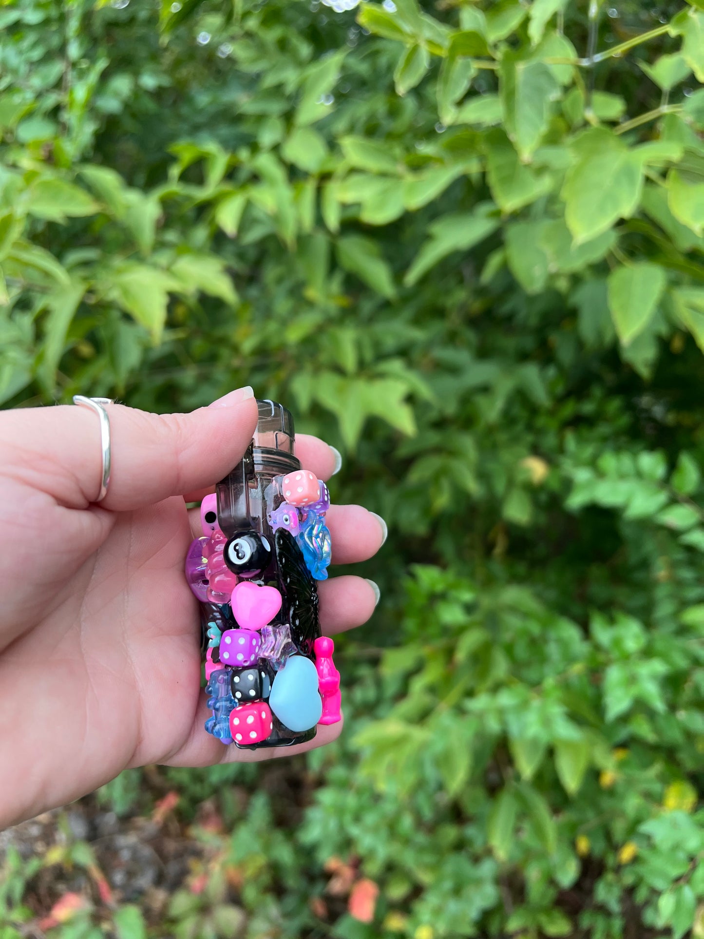 Magical Charmed Lighter Case Black