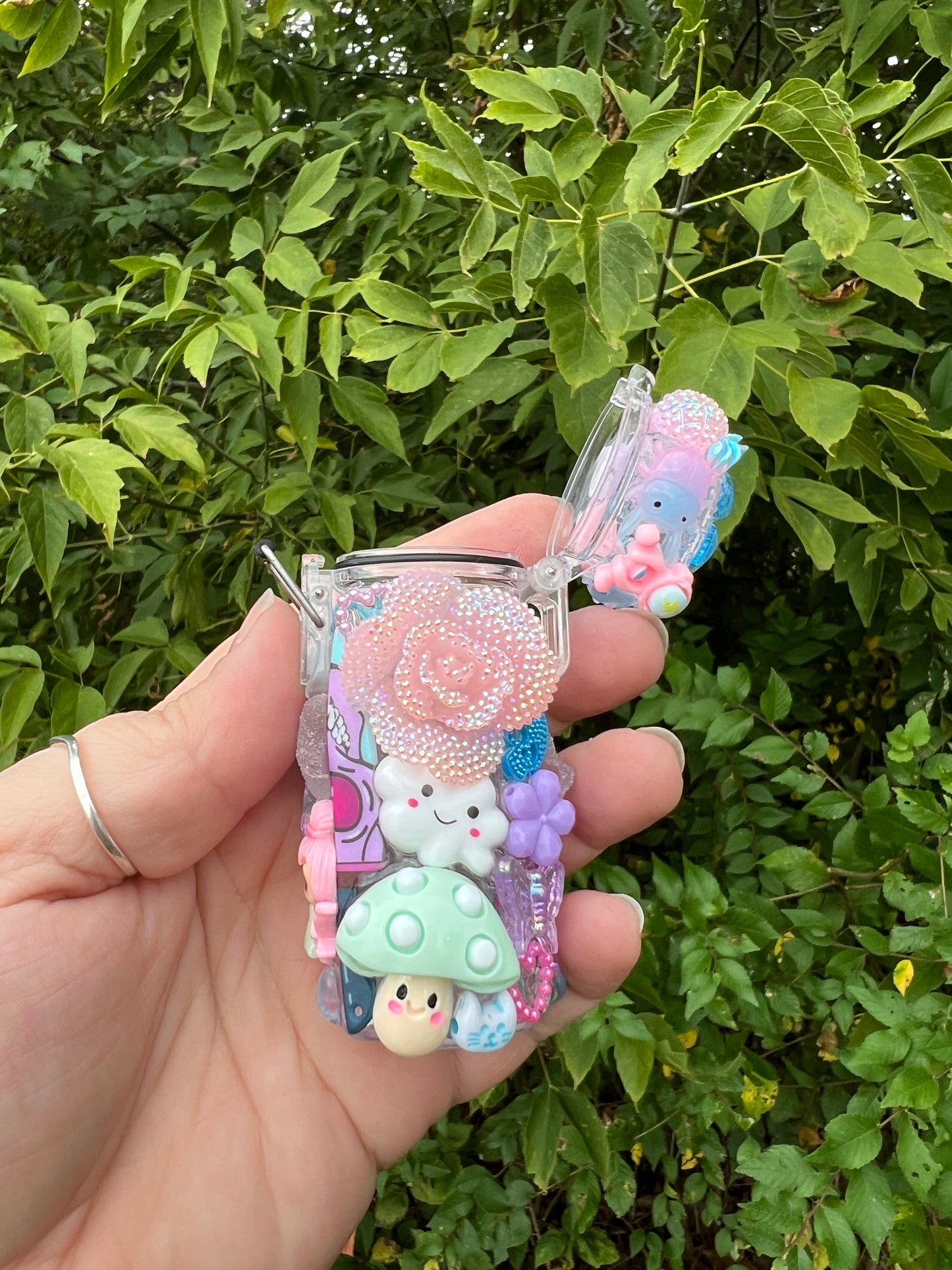 Magical Charmed Lighter Case Clear