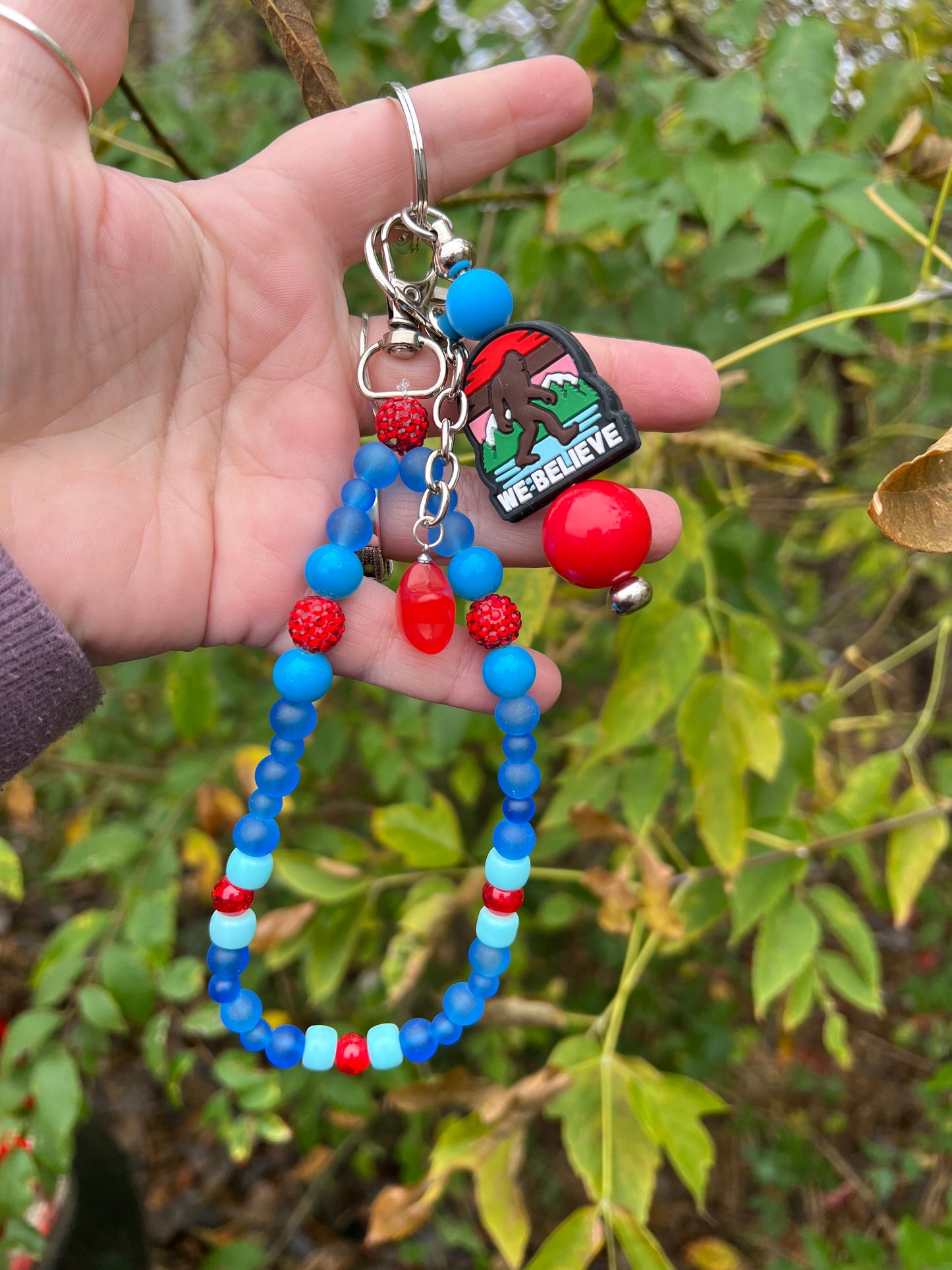 We Believe Keychain/ Bag charm