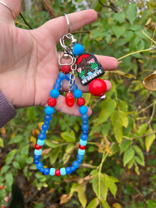 We Believe Keychain/ Bag charm