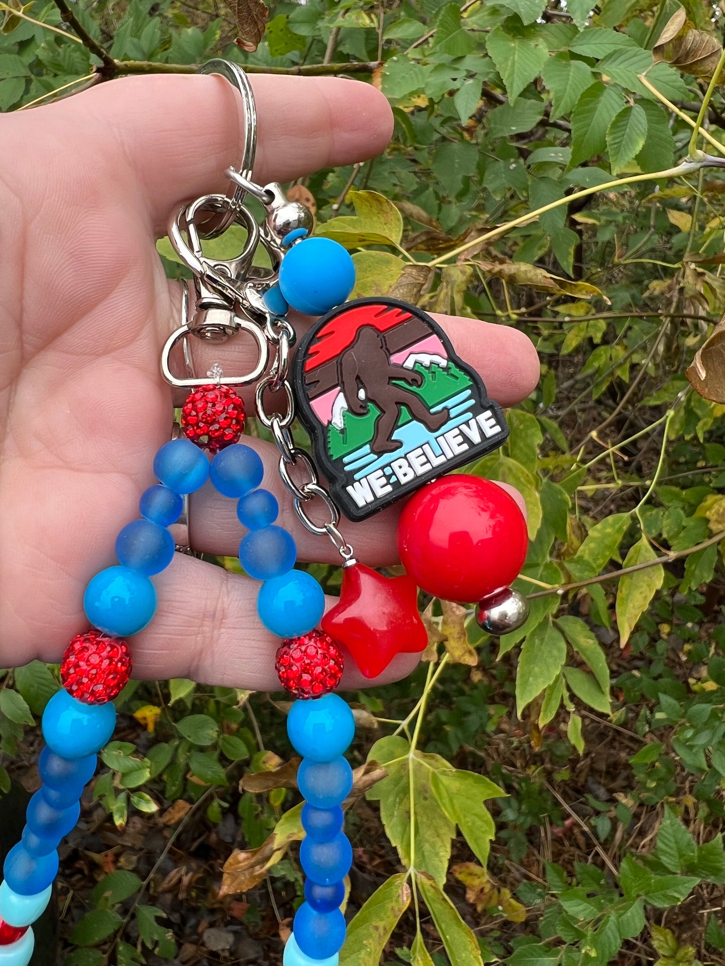 We Believe Keychain/ Bag charm