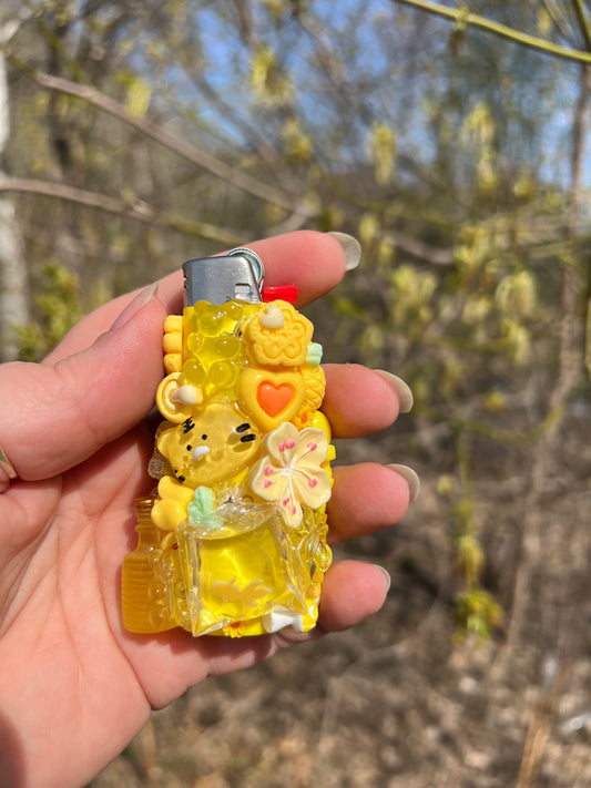 Yellow Charmed Lighter