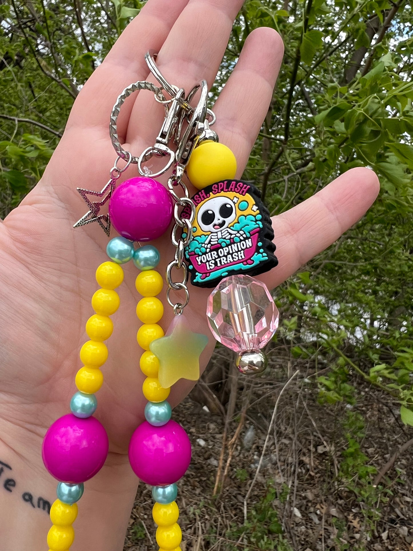 Toaster Bath Keychain / Bag charm