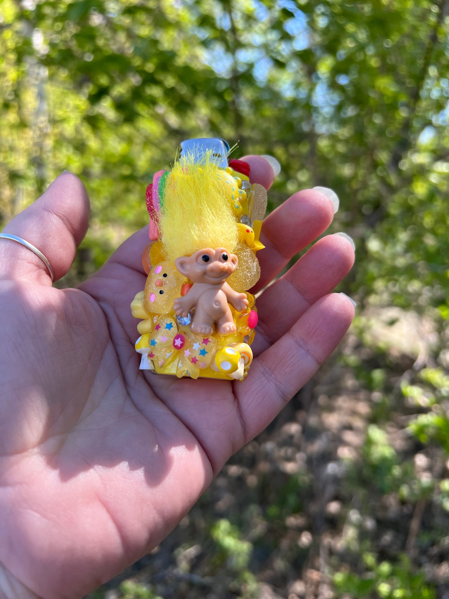 Yellow Charmed Lighter